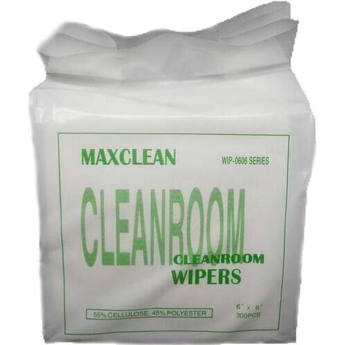 Fiber Cleaning Tool Kimwipes Dustfree Paper 0609 6*6 300Pcs/Box Delicate Task Wipers