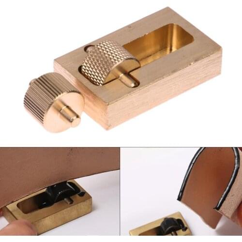 Pure Copper Leather Craft Leather Edge Dye Oil Sewing DIY Hand Sewing Sets Leathercraft Tools