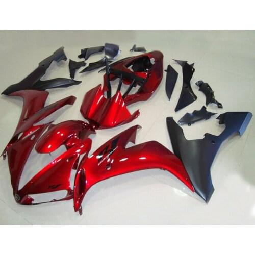 Injection mold Fairing Kit for YAMAHA YZFR1 04 05 06 YZF R1 2004 2005 2006 YZFR1000 ABS Hot red black Fairings set+gifts YP14