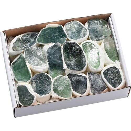 Beautiful 630-830g Natural Mineral Fluorite Quartz Crystals Healing Energy Gemstones Crafts Bright Color Stone Decorations