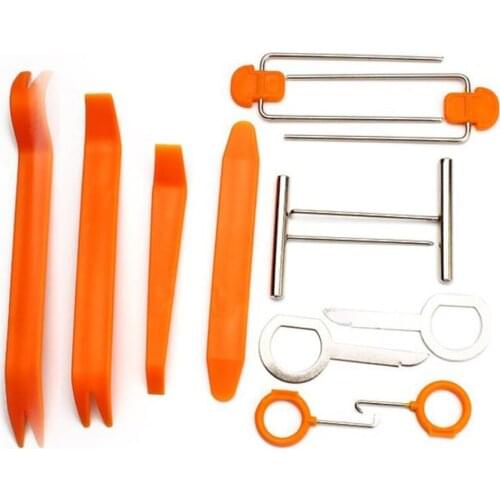 12 Pcs/set Car Audio Disassembly Automotive Interior Trim Remover Door Panel Removal Installation Tool Kit
