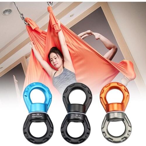 Swing Swivel Free Rotation Twisting Smoothly Hanging Accessory Aerial Dance Swing Spinner Hanger Swing Swivel for Outdoor