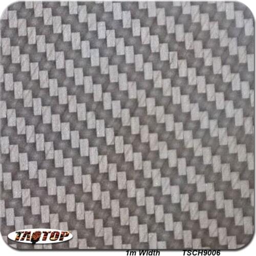 ITAATOP TSTY9006 Transparent Carbon Fiber Pattern 10M*1M Water Transfer Printing Film Hydro Dipping Hydrographic Films