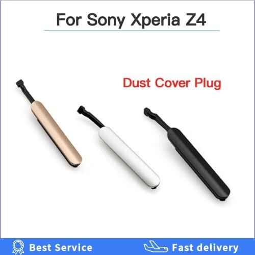 High quality For Sony Xperia Z4 Z3+ Dual Single E6533 E6553 Dust Cover Plug Micro SD SIM Card Port Slot Block Cover