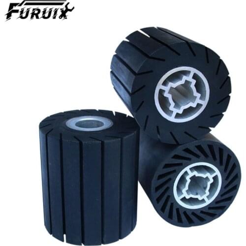 90*100mm Rubber Expander Centrifugal Wheel / Sanding Sleeves / Adapter for Angle Grinder Metal Polishing Set