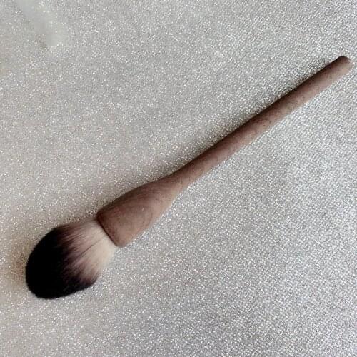 Solid walnut large retro high-gloss brush