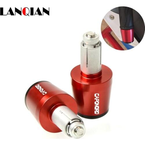 Motorcycle Handlebar Gear Balanced Plug Slider Handle Bar End Grips Cap For Aprilia CAPONORD ETV1000 2002 2003 - 2006 2007