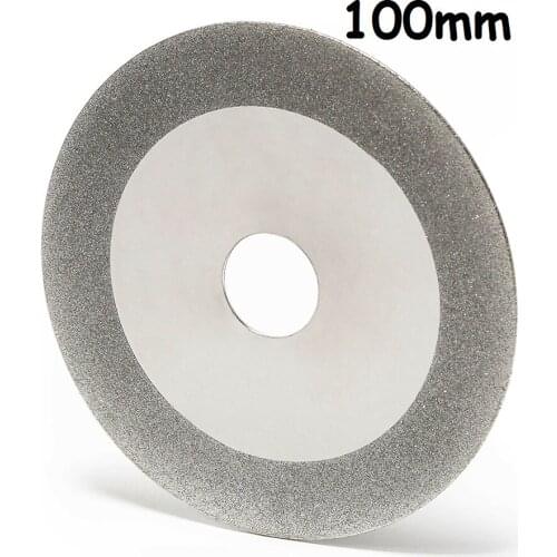 Diamond Coated Grinding Disc Wheel 100mm / 20mm Polishing Disc For Circular Saw Blade Sharpening Device