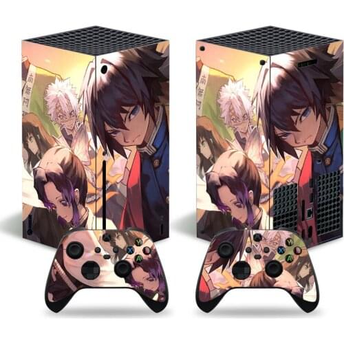 Mie Style Skin Sticker Decal Cover for Xbox Series X Console and 2 Controllers Xbox Series X Skin Sticker Viny 1