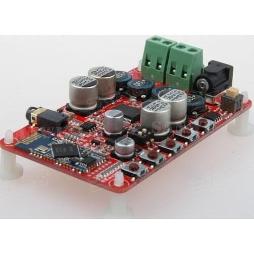 TDA7492P 50W*2 Wireless Bluetooth 4.0 Audio Receiver Digital 50w+50w Bluetooth Amplifier Board AUX for 12v 24v car speaker