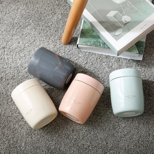 Stainless Steel Thermos Cup Portable Vacuum Stew Beaker Insulated Soup Lunch Box