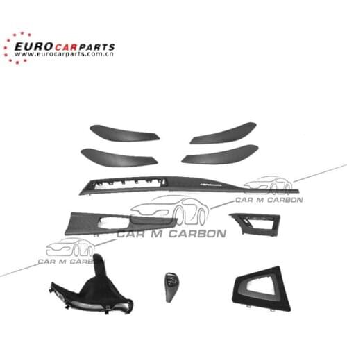 F30 interior carbon parts fit for F30 F32 F36 GT to M-tech style F3x interior carbon fiber parts