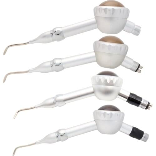 Air Polisher Teeth Polishing Borden 2Holes B2 Dental Air Prophy Midwest 4 Hole M4 Coupler Adaptor Available Metal Tip