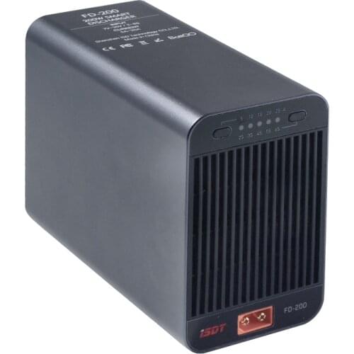 ISDT FD200 FD-200 200W Smart Control Discharger 25A Wireless APP Fit 2-8S 7~35V Lipo Battery