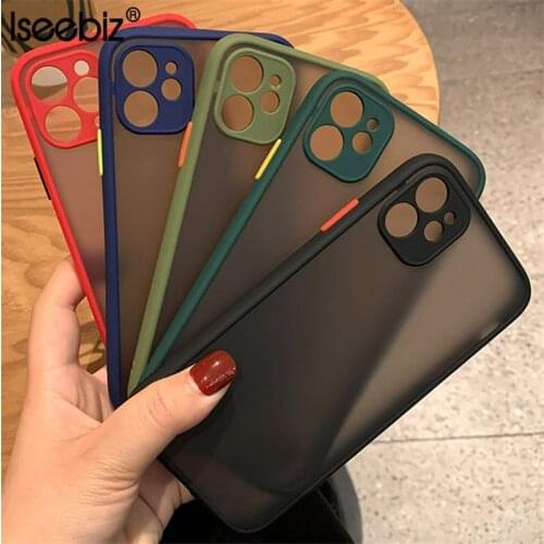 Camera Protection For iPhone 11 Case For iPhone 12 mini Pro Max Case 7 8 Plus XR X XS MAX SE 2020 Matte Clear Case Cover Bumper