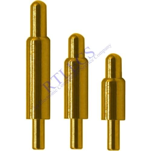10pcs Outer Diameter 1.8 MM Straight Spring Loaded Pogo Pin Connector THT PCB Tail Solder Discrete Pogopin GB18 thimble Power