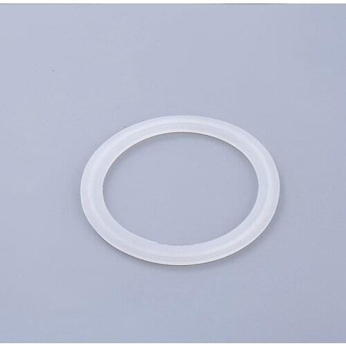 5PCS Fit 76mm Pipe x 91mm Ferrule OD Sanitary 3" Tri Clamp Ferrule Silicone Sealing Strip Gasket Ring Washer For Homebrew