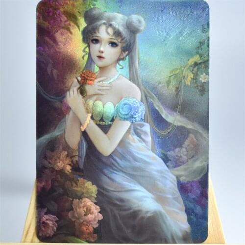 Anime Flash Card Moon Hare Sailor Moon Flash Card Two Small Sets of Flash Card Anime Flash Card Collection Card