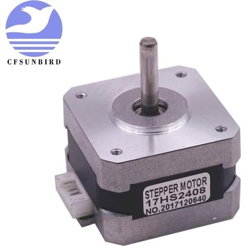 CE certification 1 PCS 17HS2408 4-lead Nema 17 Stepper Motor 42 motor 42BYGH 0.6A CECNC Laser and 3D printer motor