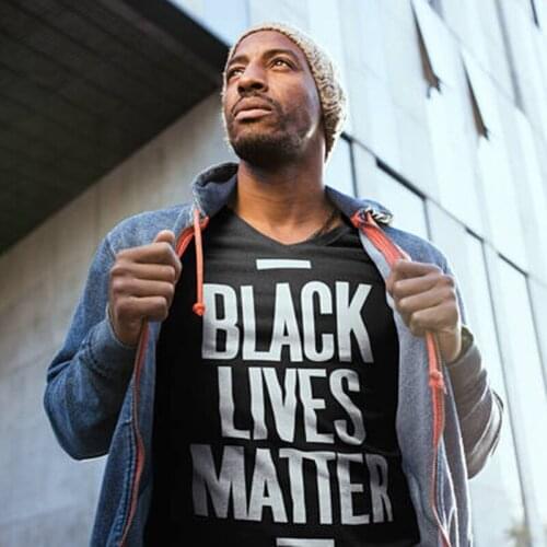 Black Lives Matter Mens T-Shirt Short Sleeve Casual t shirt For Men Women Streetwear George Floyd Clothing Funny Tee Tops