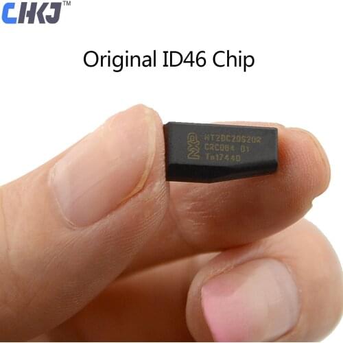 CHKJ 1PC Original ID46 PCF7936 Ceramic Blank Transponder Car Key Chip For Honda Hyundai Kia Mitsubishi Nissan Citroen Peugeot