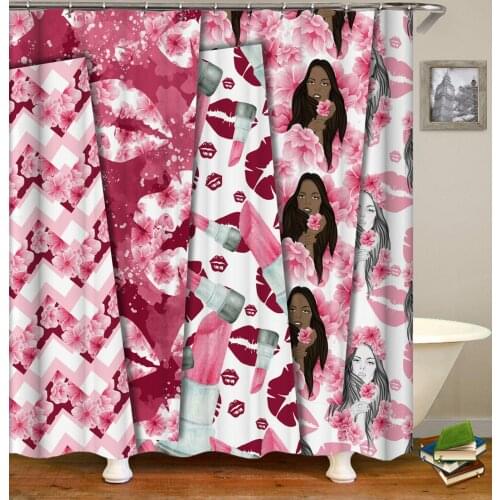 Hot Sale 3D Sexy Women Shower Curtain Waterproof Polyester Curtain Summer Curtain For Bathroom Accept Wholesale