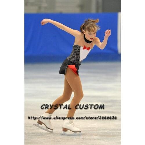 Crystal Custom Figure Skating Dresses Girls New Brand Ice Skating Dresses For Competition DR4540