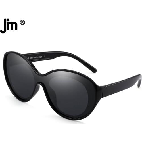 JM One-piece Round Polarized Kis Sunglasses for Boys Girls T1942