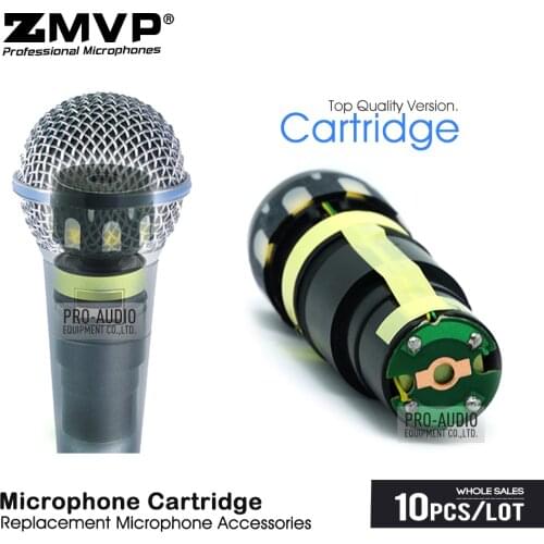 10pcs High Quality Replacement Capsule Cartridge For BETA58A BETA57A Wired Microphone BETA58 BETA57 Supercardioid Capsule Direct