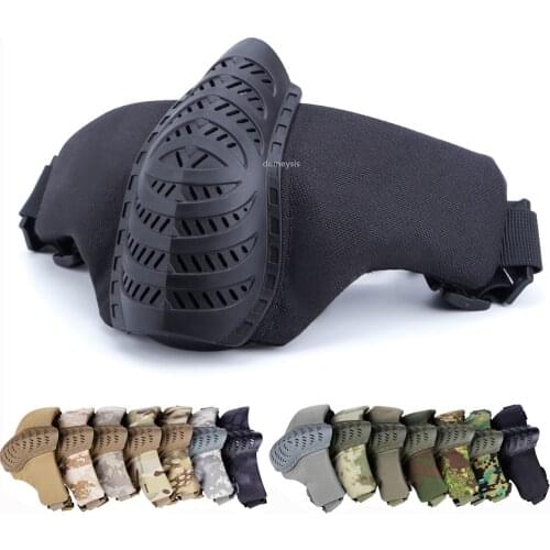 Airsoft Paintball Half Face Mask Tactical Impact Resistant Masks for Airsoft BB Hunting CS Game Paintball Outdoor Activities