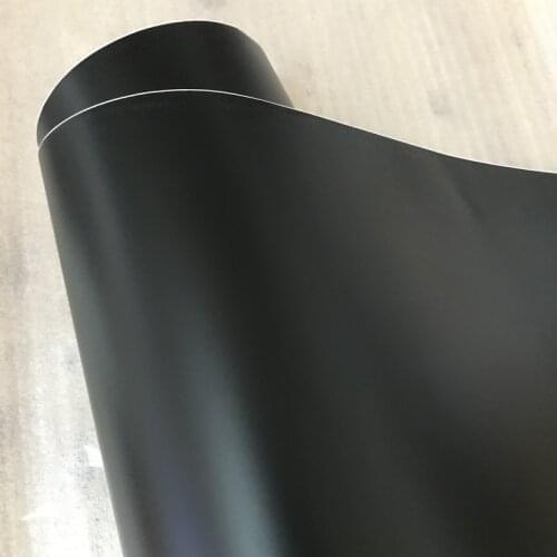 Ice Matte Metallic Vinyl Black Matt Car Wrap Film With Air Release PVC Adhesive Car Sticker Decal Vehicle Car Wrapping Foil