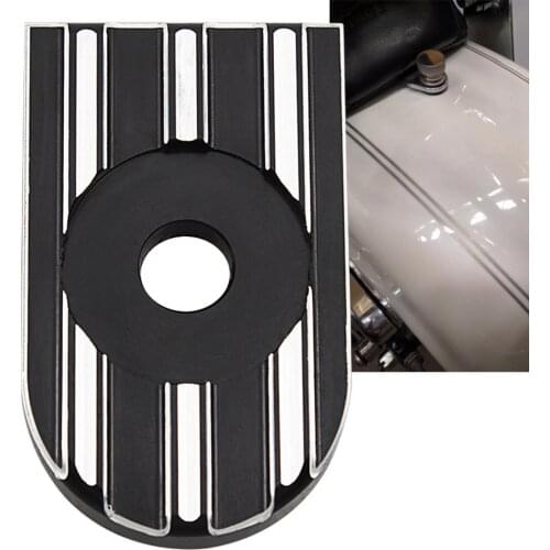 Moto Aluminum Rear Fender Seat Tab Cover Mount Hardware Plane Cut For Harley XL Dyna Touring Softail 96-20 Motorbikes