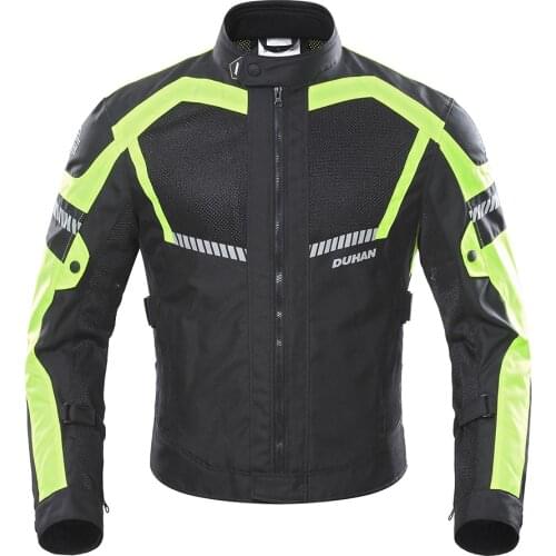 Motorcycle Men Racing Gear Jackets Motocross Breathable Cloth Moto Reflective Jacket Motorbike Riding Clothes
