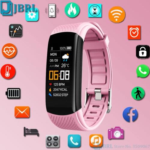 New Smart Watch 2021 Men Women Smartwatch Fitness Tracker Sport Waterproof Electronics Clock For Android IOS Smart-watch Hours