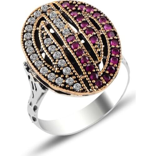 Silver 925 Sterling Zircon Cubic Zirconia Authentic Ring