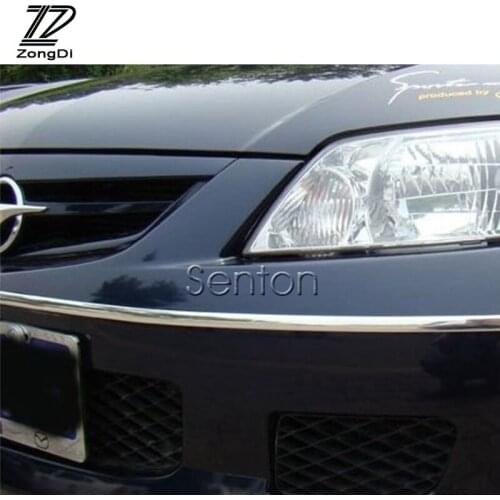 ZD 6-30mm Car Styling Chrome Decor Strip Stickers For Ford Focus 2 3 Fiesta Mondeo Ranger Kuga Seat Leon Ibiza Lexus Accessories