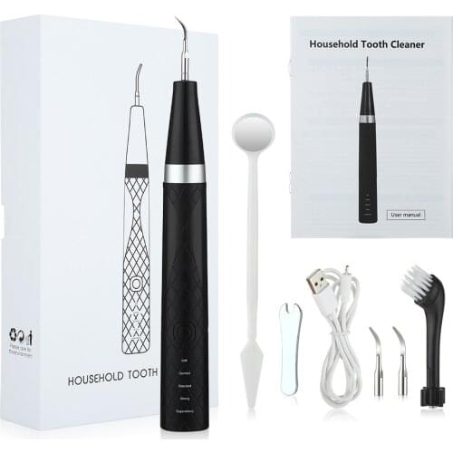 Home Ultrasonic Calculus Remover Dental Scaling Electric Portable Scaler Sonic Smoke Stains Tartar Plaque Teeth White