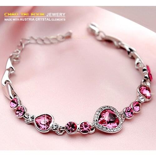 IREACESS New hand chain bracelet for women crystal charm bracelets & bangles Fashion jewelry gift
