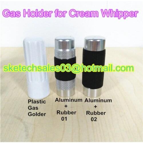 1pc Nitrous Oxide Aluminum N2O Cartridge Holder for Cream Dispenser Used for Cream Charger N2O Gas Holder