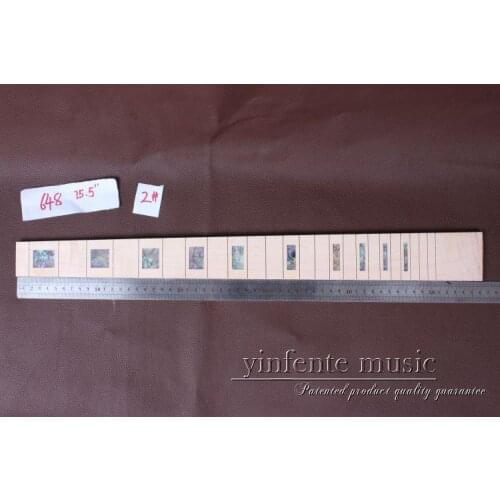 1 Pcs maple Electric Guitar Fretboard 22 or 24 Fret 25.5" Luthier Supply parts # have 24.75 inch