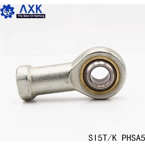 10pcs Free shipping SI5T/K PHSA5 5mm right hand female thread metric rod end joint bearing SI5TK