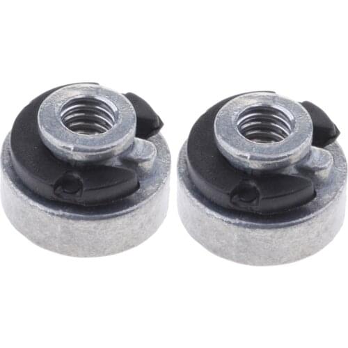2 PCS Fender Seat Nut Kit for Electra Glide Street Glide Sportster 1997-2020