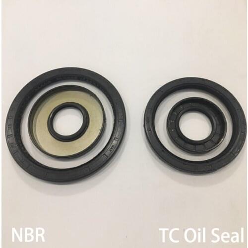 25*37*5/6/7 25x37x5/6/7 25*38*7/8/10 25x38x7/8/10 Nitrile Rubber NBR Spring Double Lip TC Gasket Radial Shaft Skeleton Oil Seal