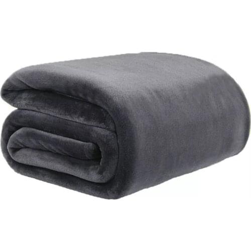 70*110cm Blanket coral fleece small blanket single thick warm student sheet single piece office winter cover leg nap blanket