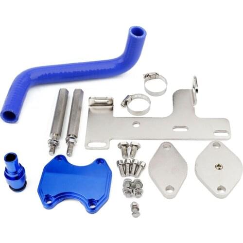 Racing Car EGR Valve Cooler Delete Kit Fits 2010-2014 Dodge Ram 2500 3500 6.7L for Diesel Turbo TT101367