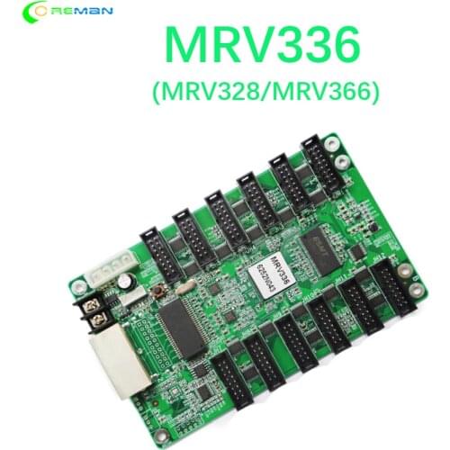 Free shipping Nova MRV336 receiving card Full clolor RGB LED Display High Fresh nova Receive Card MRV328 MRV366 p2 p3 p4 p5 p6