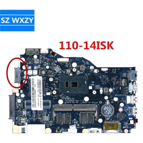 For Lenovo Ideapad 110-14ISK Laptop Motherboard W/ i3-6100U 2.3GHz CPU 4GB RAM LA-D562P 5B20M41047 MB 100% Tested Fast Ship