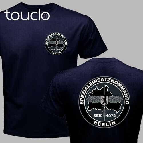 Germany Sek Spezialeinsatzkommando Polizei Berlin Fra Sudbayern Police T-Shirt