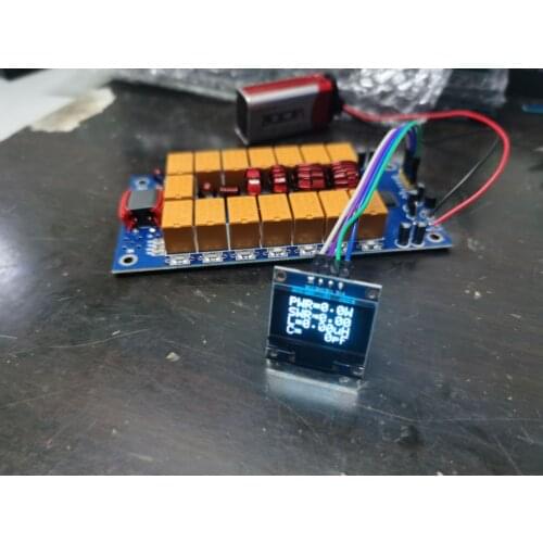 Ready to use ! Assembled ! ATU-100 1.8-50MHz ATU-100mini Automatic Antenna Tuner by N7DDC 7x7 +0.96inch OLED