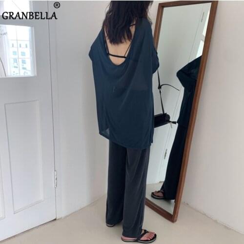 GRANBELLA Women's Long Sleeve T-shirts